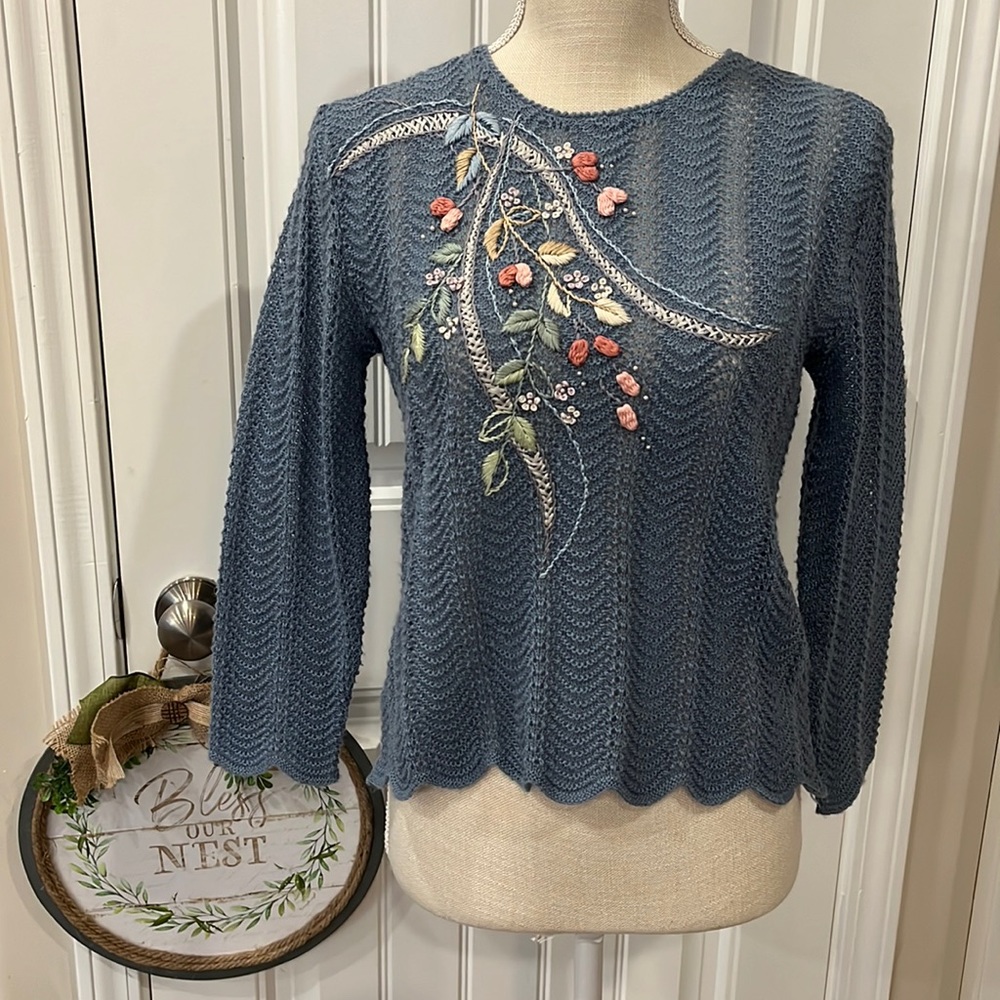 Vintage Hana-no Knit top